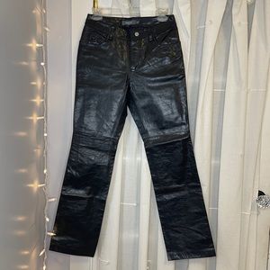 SOLD ELSEWHERE Y2K GAP boot cut leather pants